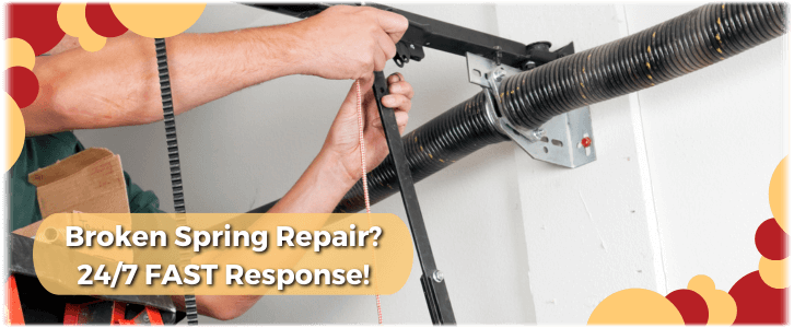 Broken Garage Door Spring Repair Round Rock